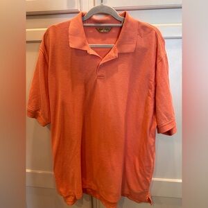 Roundtree & Yorke Vibrant Orange Polo Shirt